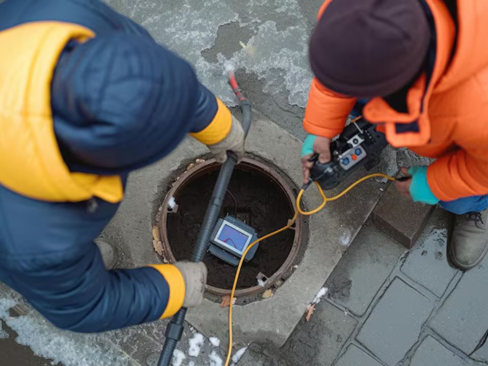 Sewer Camera Inspection performed by a licensed Alexandria Pro Plumbing technician in Alexandria, VA